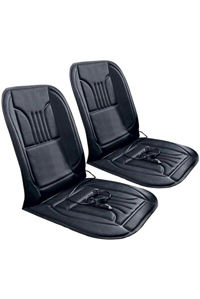 MNC Set de 2 huse pentru scaune auto cu încălzire și masaj în 3 zone, 12V, re...
