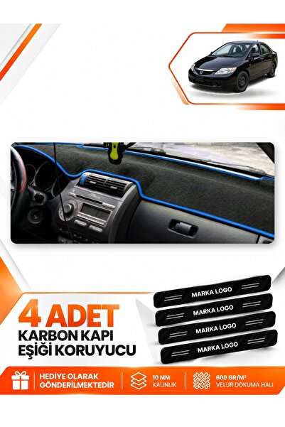 e-biz Honda City (2002-2007) Compatible Front Torpedo Protection Case Carpet ...