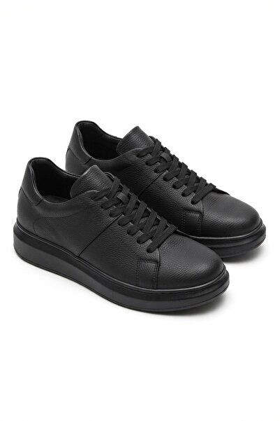 Zerenyus Zrj151 High Quality Lace-Up Men's Casual Sneaker - Black