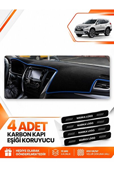e-biz Mitsubishi Pajero Sport (2015-Onwards) Compatible Front Torpedo Protect...