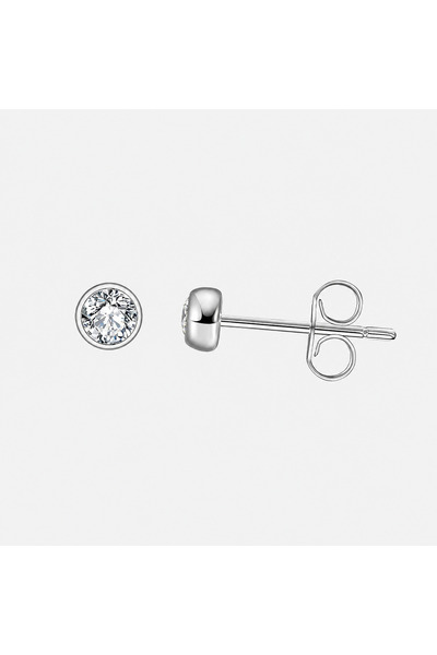 La vēr Jewellery Cercei Argint 925 Mini Crystal Stud