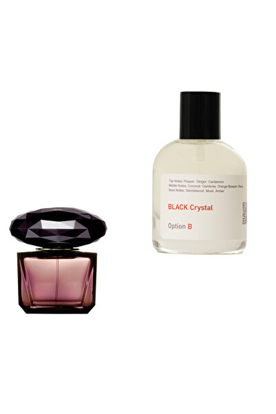 Option B عطر بي بلاك كريستال - 50 مل