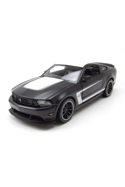 Maisto Masinuta Ford Mustang Boss 302, 1:24, Negru mat