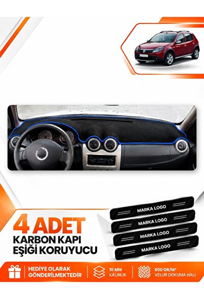 e-biz Dacia Sandero (2010-2015) Compatible Front Glove Box Protection Cover C...