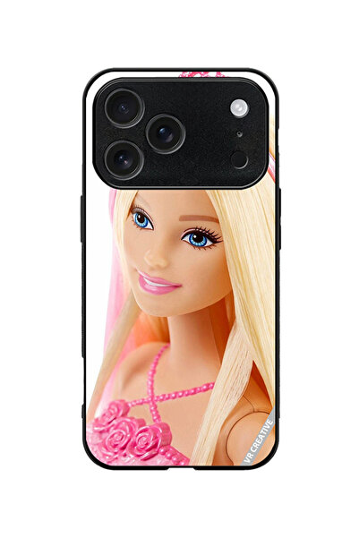VR CREATIVE Protective Case Cover For Apple iPhone 18 Pro Barbie With Hair De...