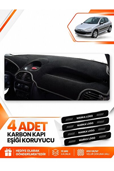e-biz Peugeot 206 Small Screen (1998-2009) Compatible Dashboard Protection Co...