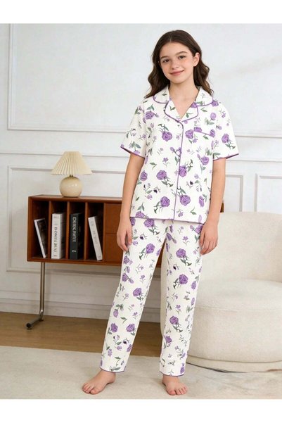 Sheya Compleu pijamale, mix culori