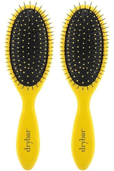 Drybar فرشاة فك تشابك الشعر سوبر ليمون دروب |   يعمل على فك تشابك الشعر دون س...
