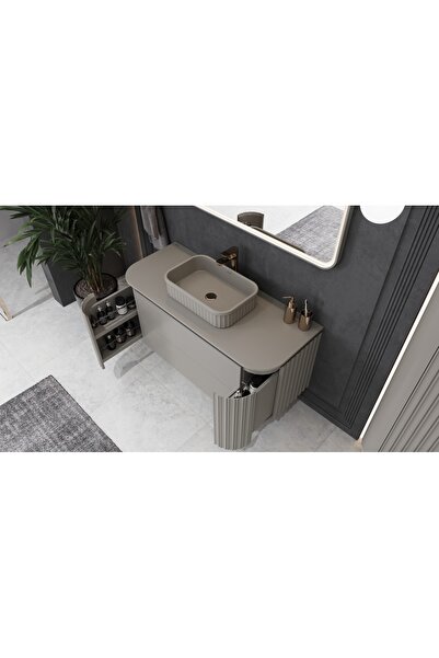 100 cm Set Banyo Dolabı