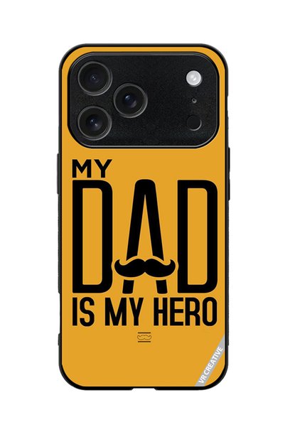 VR CREATIVE Protective Case Cover For Apple iPhone 17 Pro Max My Dad Is My He...