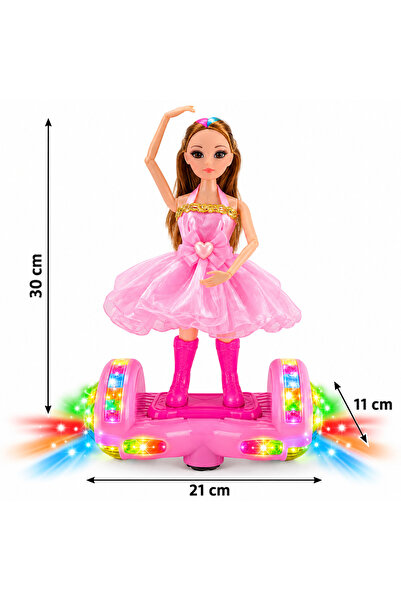 Generic Brand Interactive Dancing Doll with Light-Up Baselooster Time