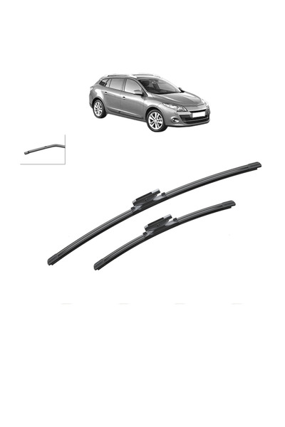 Bosch Комплект от 2 чистачки RENAULT MEGANE III Grandtour (KZ0/1) 2008-2016, ...