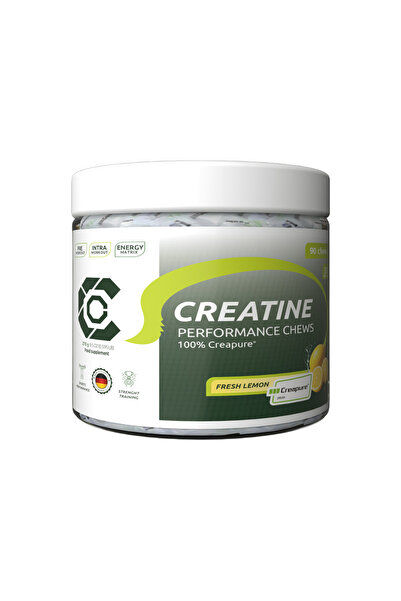 Chemp ®   Κρεατίνη Performance Chews 100% Creapure - 90 ταμπλέτες - Φρέσκο Λε...