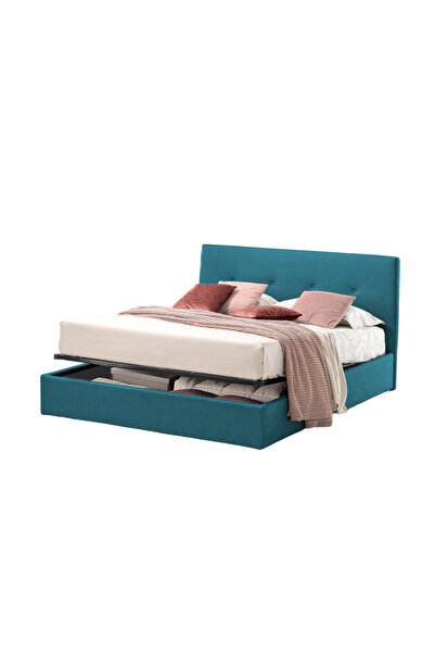 Timflex Pat Rabatabil cu Lada Depozitare Tiamo Promo 150x190 cm Textil Anti-pete