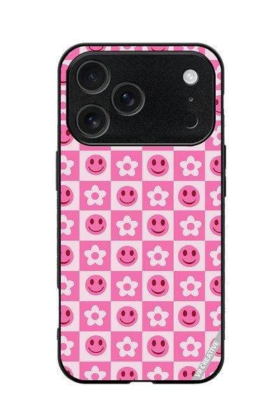 VR CREATIVE Protective Case Cover For Apple iPhone 18 Pro Max Checkered Hot P...