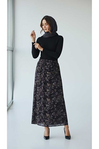 ECE GİYİM Women's Middle-Aged and Older Women's Patterned Thick Personality F...