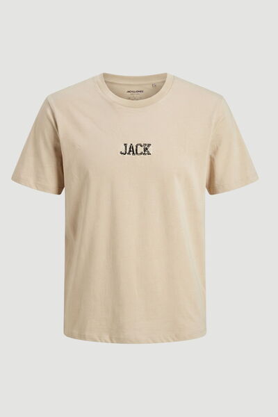 Jack & Jones Ανδρικό μπλουζάκι με χαλαρή εφαρμογή και λαιμόκοψη ποδηλάτου - S...