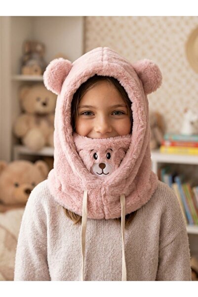 Nilbutik Teddy Bear Snow Mask Παιδική Μπαλακλάβα