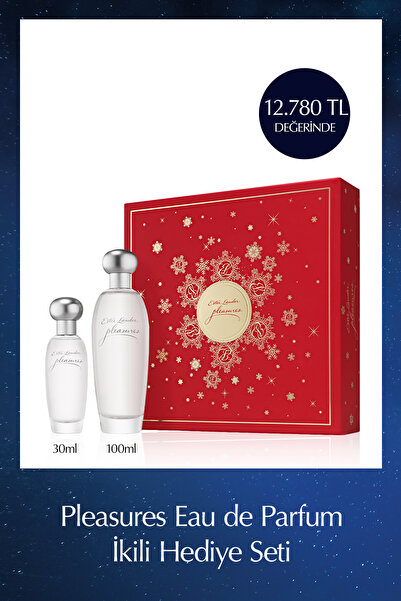 Estee Lauder Pleasures Eau de Parfum İkili Hediye Seti - 100ml & 30ml