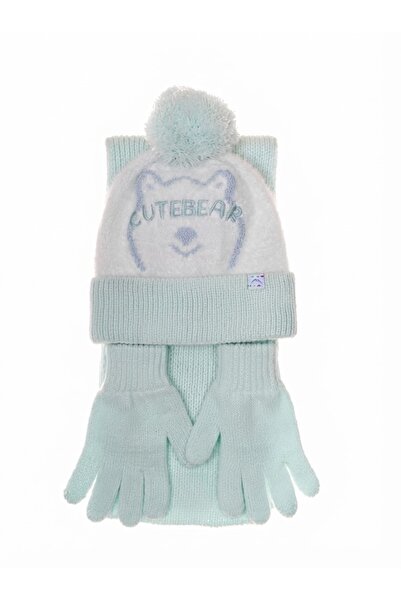 Fonem Fo 5217 3-Piece Scarf Beanie Glove Set
