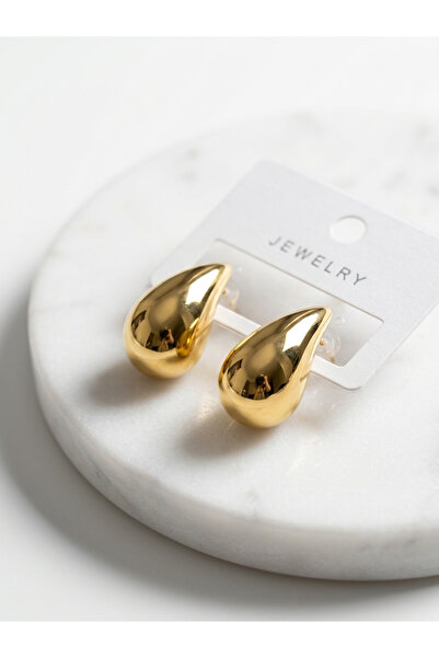 Droplet Gold Küpe
