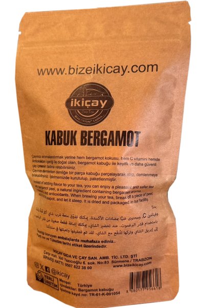 ikiçay Kabuk Bergamot 50gr