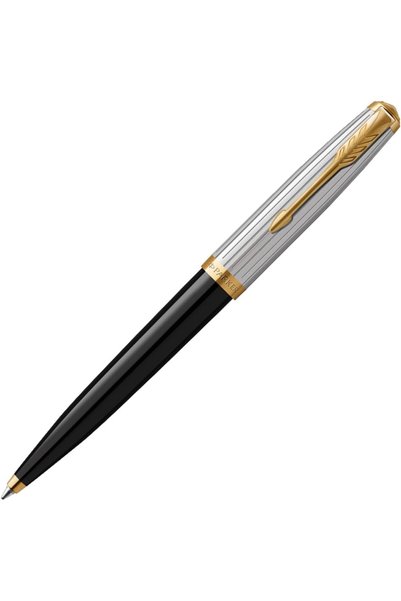 Parker قلم حبر جاف 2169133 51 مودرن هيريتيج أسود GT برأس متوسط، أساسه الزيت، ...