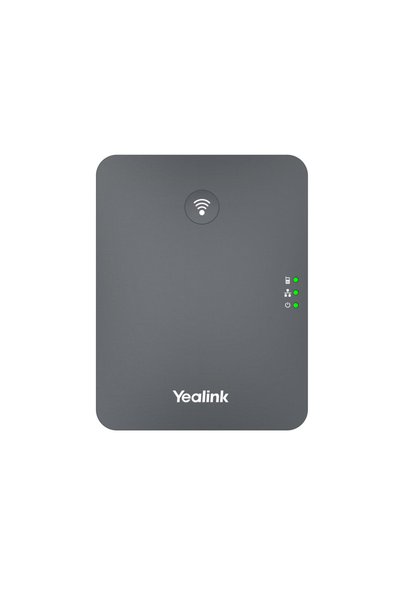 Yealink W70B, SIP Dect Baz İstasyonu, 10 adede kadar DECT el cihazı desteği, 10 VoIP hesabı