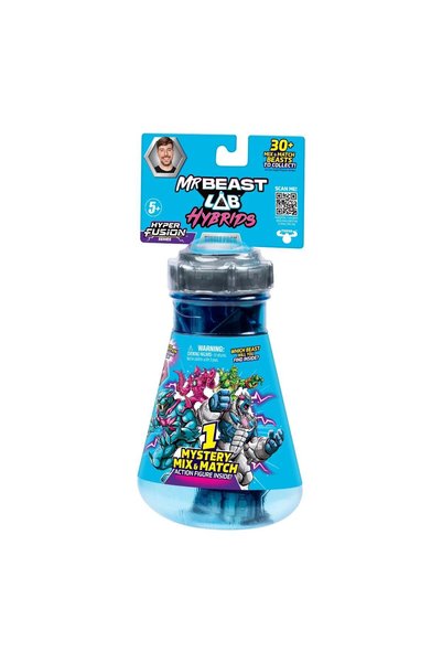 MrBeast Lab Creează-ți propria figurină, Mr Beast Lab, Hibrid, Mystery Mix an...