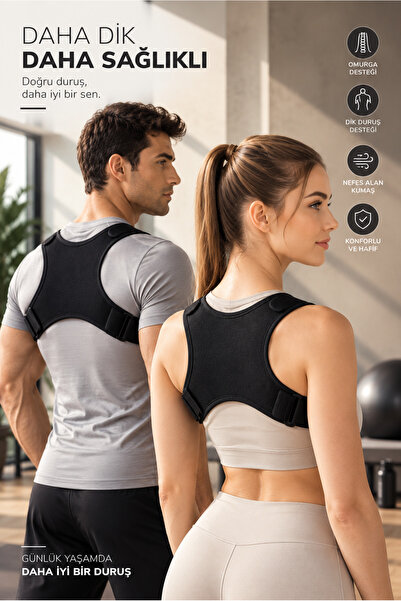 BARUCCA Hunchback and Scoliosis Prevention Upright Posture Corset - Orthopedi...