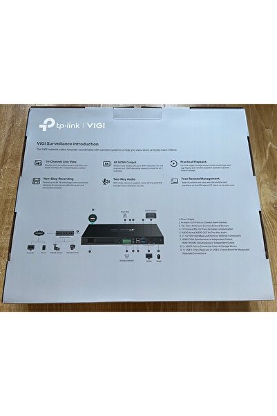 TP-LINK REJESTRATOR VIGI NVR4016H