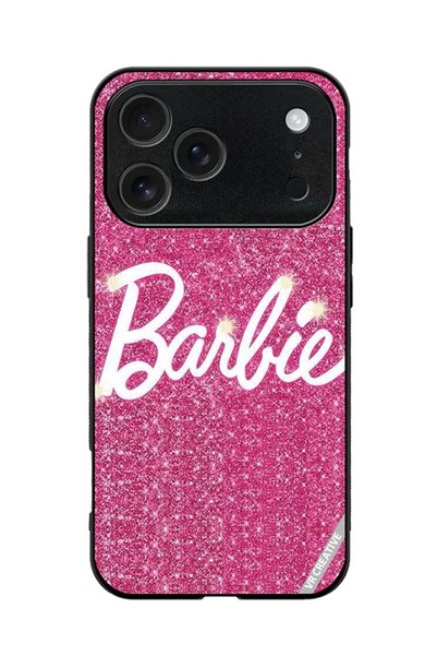VR CREATIVE Protective Case Cover For Apple iPhone 17 Pro Max Sparkling Barbie Design Multicolour