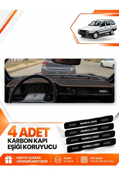 e-biz Renault 12 Toros Without Cover (1969-2000) Compatible Torpedo Protectio...