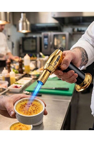 Torch Pürmüz Çakmak Gaz Dolumlu Mutfak Kamp Çok Amaçlı