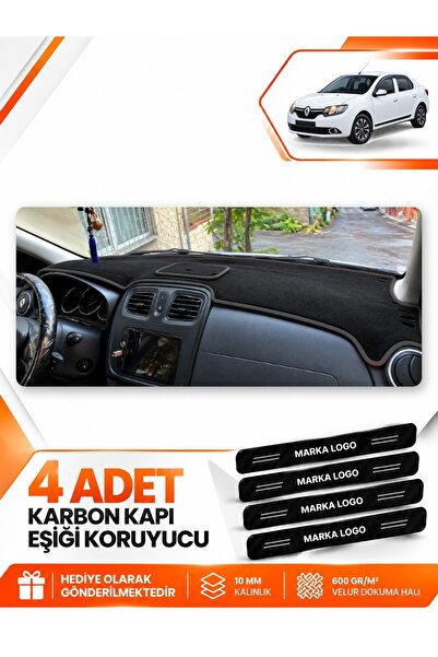 e-biz Renault Symbol with Top Cover (2013-2021) Compatible Torpedo Protection...