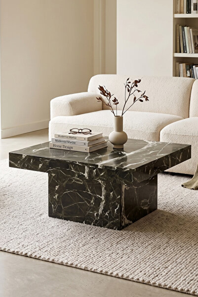 Skandi homeworks Matera Kare Orta Sehpa – Modern ve Minimal Salon Orta Sehpası