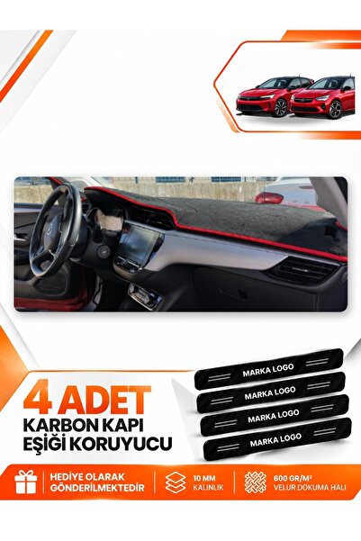 e-biz Opel Corsa F (2019-2026) Compatible Front Torpedo Protection Case Carpe...