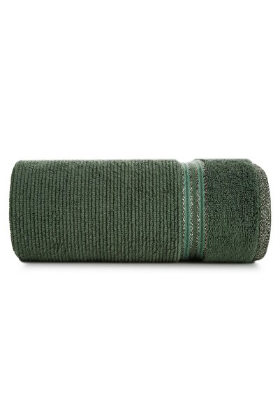Eurofirany Prosop de baie, Eurofirany, Bumbac, 530 g/m2, 70x140 cm, Verde