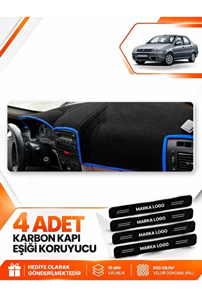 e-biz Fiat Albea (2005-2012) Compatible Front Torpedo Protection Case Carpet ...