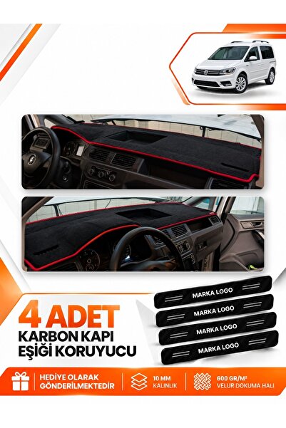 e-biz Volkswagen Caddy (2015-2019) Compatible Front Dashboard Protection Cove...
