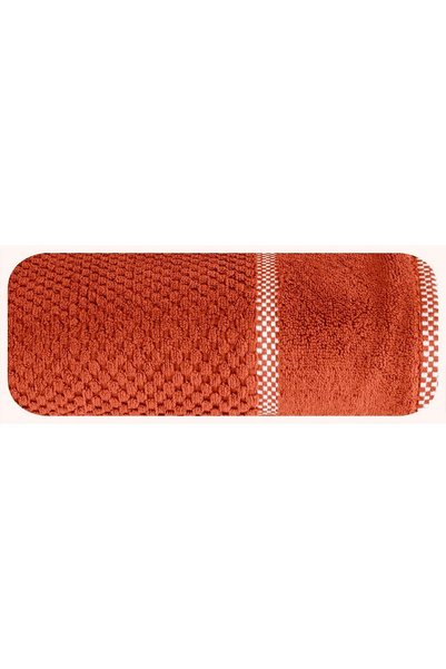Eurofirany Prosop de baie Eurofirany, 70x140cm, bumbac, portocaliu, 540g/m2