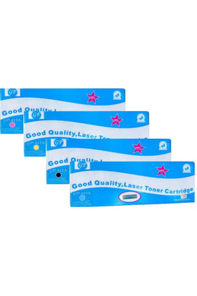 GP 415A Good Quality PACK OF 4 Remanufactured LaserJet Toner Cartridge