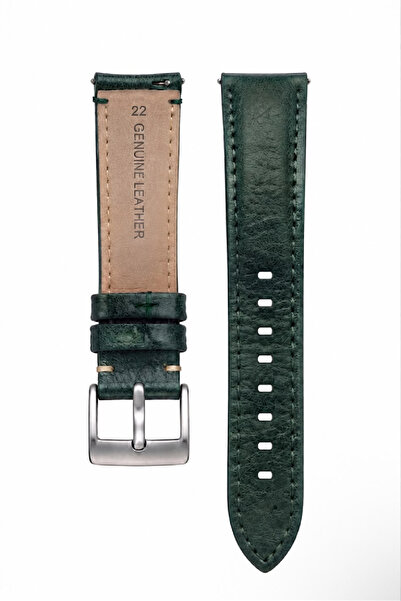 COBRA 22mm Premium Genuine Leather Watch Band Strap Compatible with Fossil Watches L35Fsl