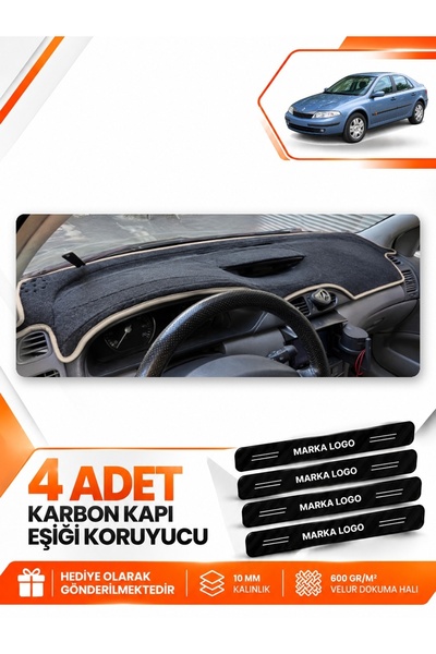 e-biz Renault Laguna 2 (2002-2005) Compatible Front Cover Glove Box Protectio...