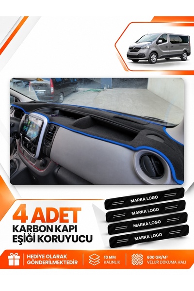 e-biz Renault Trafic Coverless (2015-2022) Compatible Front Torpedo Protectio...