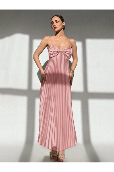 Sheya Rochie maxi, roz