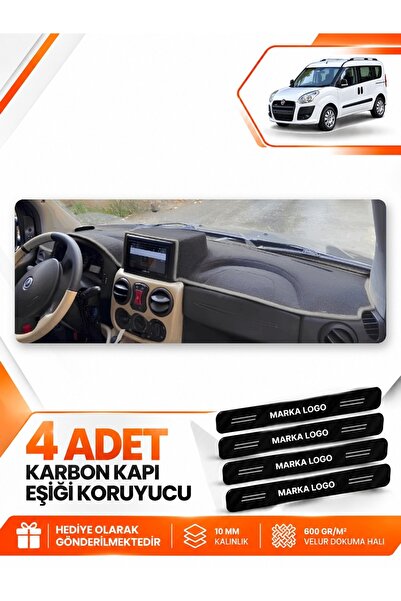 e-biz Fi̇at Doblo Airbagged Large Screen (2007-2015) Compatible Front Torpedo...