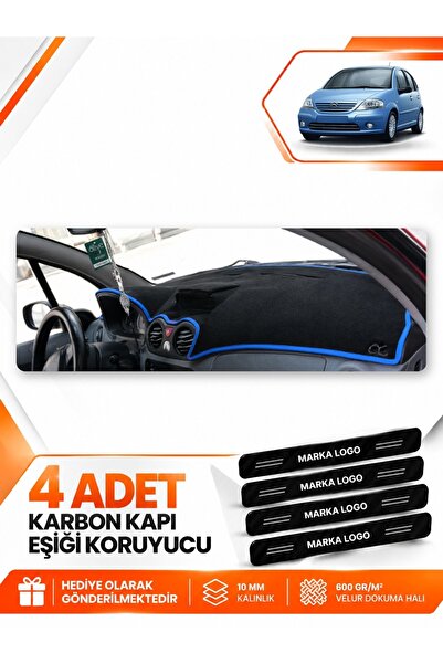 e-biz Citroen C3 (2004-2009) Compatible Front Torpedo Protection Case Carpet ...