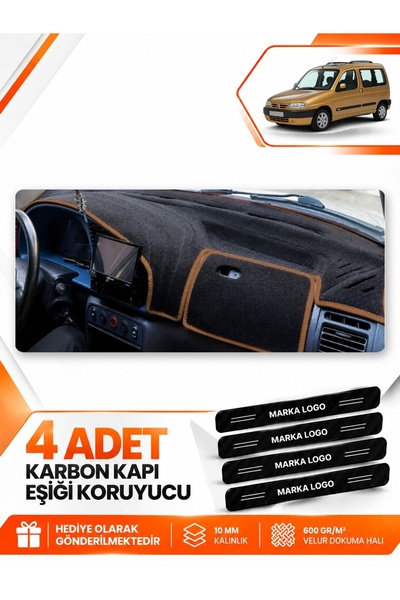 e-biz Citroen Berli̇ngo M49 (1996-2001) Compatible Front Torpedo Protection C...