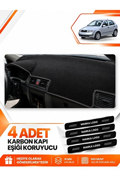 e-biz Skoda Fabia (1999-2006) Compatible Dashboard Protection Protective Cove...